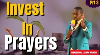 Grey Maximalist Invest In Prayers Youtube Thumbnail template