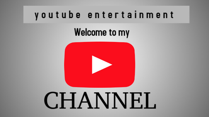 Grey Maximalist Subcribe Youtube Thumbnail template