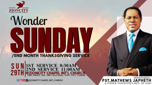 Grey End of Month Thanksgiving Church Service Twitter 帖子 Template