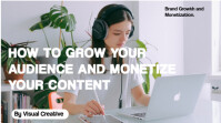Grey Maximalist White Futuristic Audience Growth And Monetization Youtube Thumbnail template