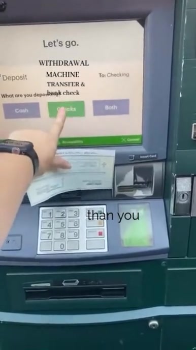 Copy of Grey Maximalist Withdrawal Machine Instagram Reel | PosterMyWall