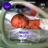 Prematurity Day Awareness Template | PosterMyWall