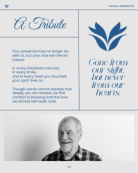Putih Memorial Tribute Instagram Portrait Template - Page 3