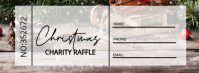 สีเทา Christmas Charity Raffle Фотография обложки профиля Facebook Template
