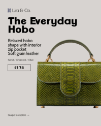 Gris Handbag Collection Instagram Portrait Template - Page 3