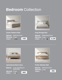 Szary Home Furniture Catalog 传单(美国信函) Template - Page 3
