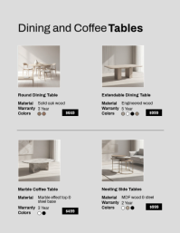Szary Home Furniture Catalog 传单(美国信函) Template - Page 4