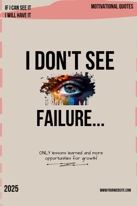 Grey Modern & Minimal Red Black Minimal Modern Quote Motivational Poster Poster template