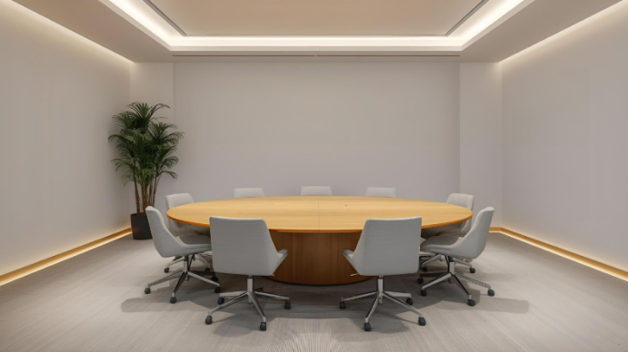 Grey Modern & Minimal Workspace Banner Image Miniatura na YouTube template