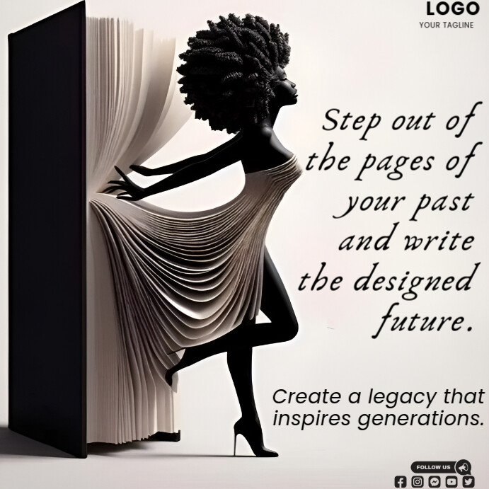 Grey Modern & Minimal Artistic Motivation Instagram Post Instagram-opslag template
