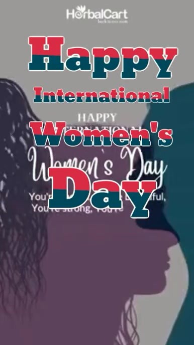 Grey Modern & Minimal International Women's Day  Instagram Reel template