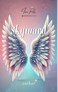 Grey Pastel Pastel Angel Wings Kindle/book Covers template