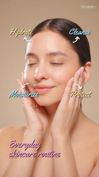 Brown Skincare Sale Instagram Reel Template