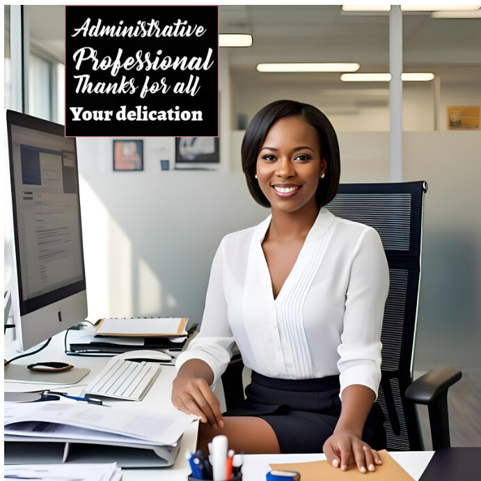 Copy of Grey Professional Administrative Professional Day Instagram ...