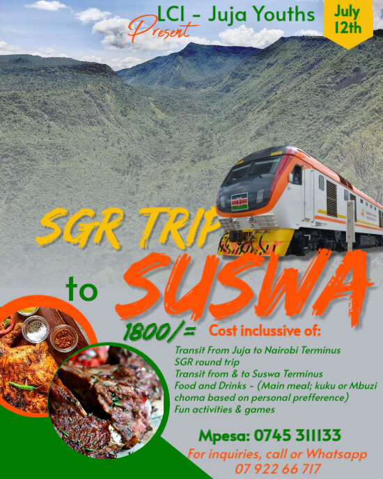 Grey Professional Adventure Train Trip Instagram Portrait template
