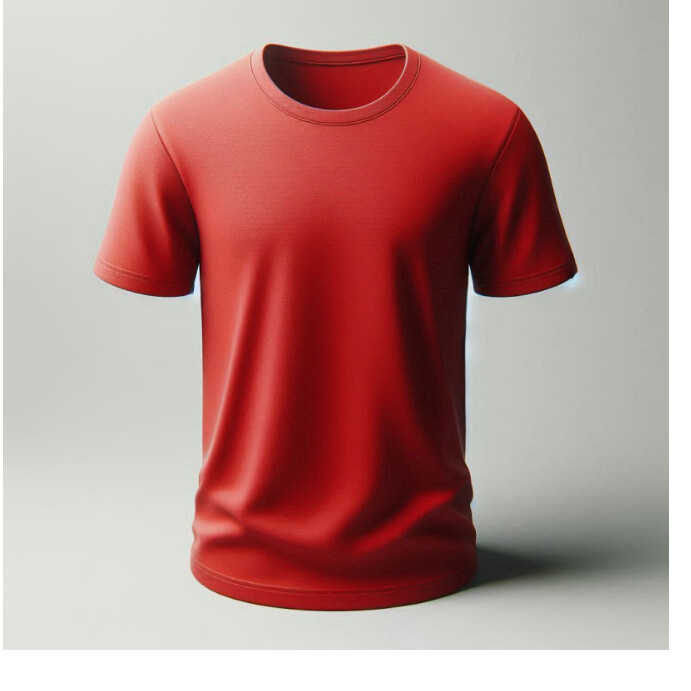Grey Professional Custom Red Mockup T-shirt Design  Instagram Post template