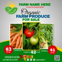 Grey Professional Farm Flyer Instagram Post template