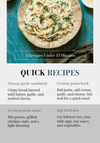 Grey Professional Food Magazine A4 template - Page 3