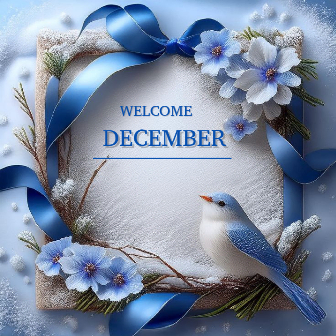 Welcome December Template | PosterMyWall