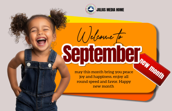Grey Professional New Month Flyers  Tabloid template