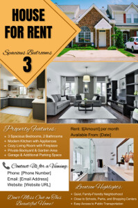 Real Estate House to Let Template | PosterMyWall