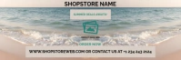 Grey Professional Summer Email Header E-poskop template
