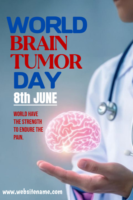 World Brain Tumor Day Posters Template | PosterMyWall