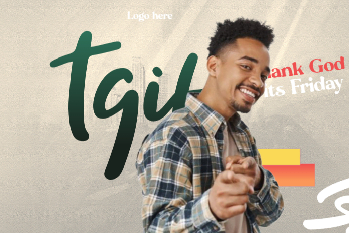 Copy of Grey TGIF Celebration Poster | PosterMyWall