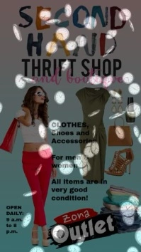 Thrift Shop Reel  De Instagram Reel De Instagram template