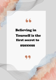 Grey Typographic Grey A4 template