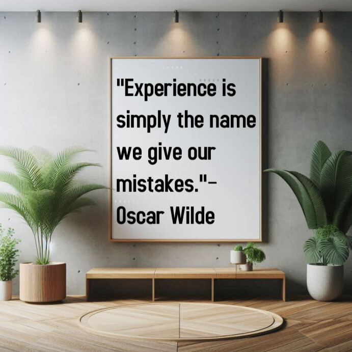 Grey Typographic Life's Journey And Experiences Quote Instagram Post template