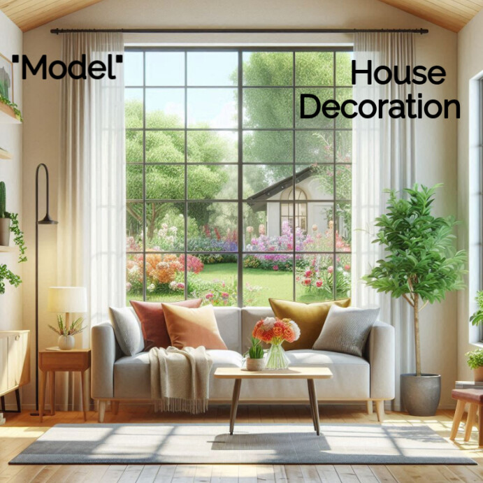 Grey Typographic Mod Instagram Post template