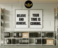 灰色 Motivational Quote Rettangolo medio Template