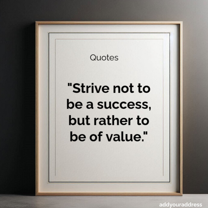 Grey Typographic Motivational Quotes Square (1:1) Template | PosterMyWall
