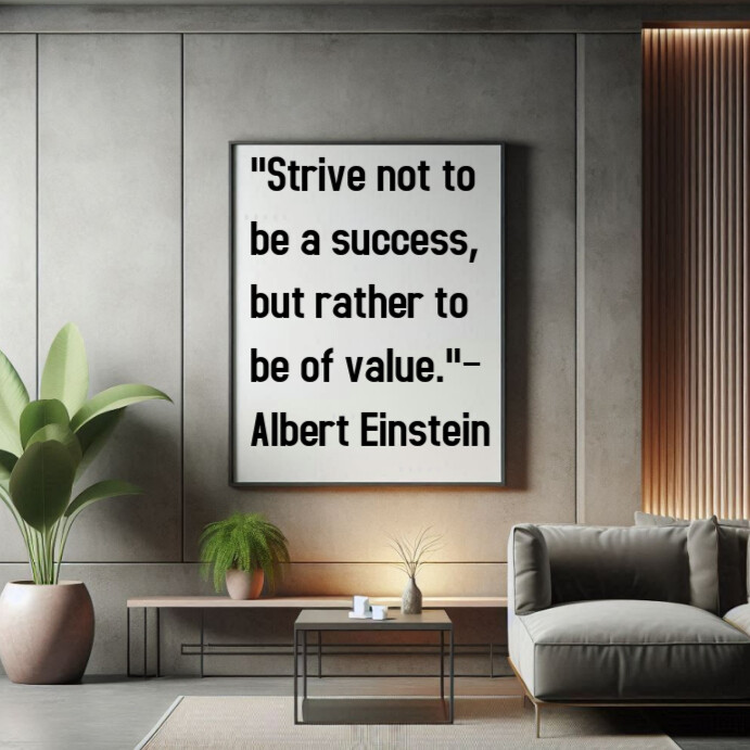 Grey Typographic Purpose And Meaning Quote Instagram Post template