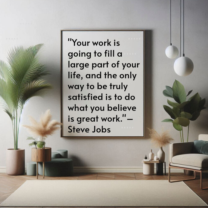 Grey Typographic Purpose And Meaning Quote Instagram Post template