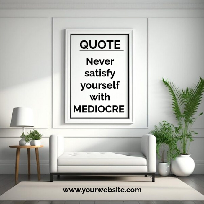 Copy of Grey Typographic Quote Design Instagram Post | PosterMyWall