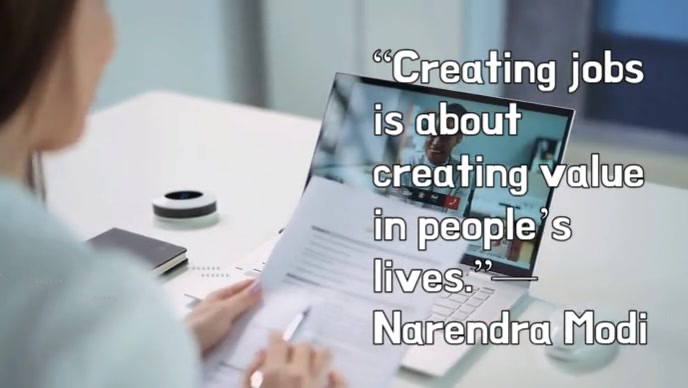 Grey Typographic Wealth And Job Creation Quote  Youtube Thumbnail template