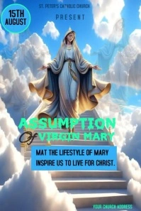Grey Vintage Assumption Of Virgin Mary  Pinte Pinterest Graphic template