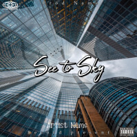 Grey Vintage City Mixtape Cover  Album Cover Ikhava ye-Albhamu template