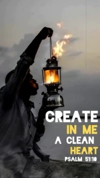 Grey Vintage Religious Verse  Instagram Story template