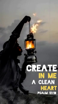 Grey Vintage Religious Verse  Instagram Story template