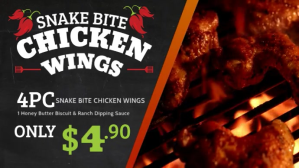 Grilled chicken Digital Display Template
