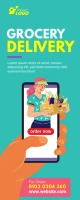 Grocery Delivery Banner template