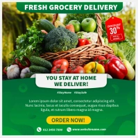 Grocery Delivery Quadrat (1:1) template