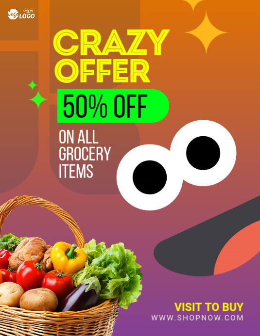 Grocery Offer Template | PosterMyWall