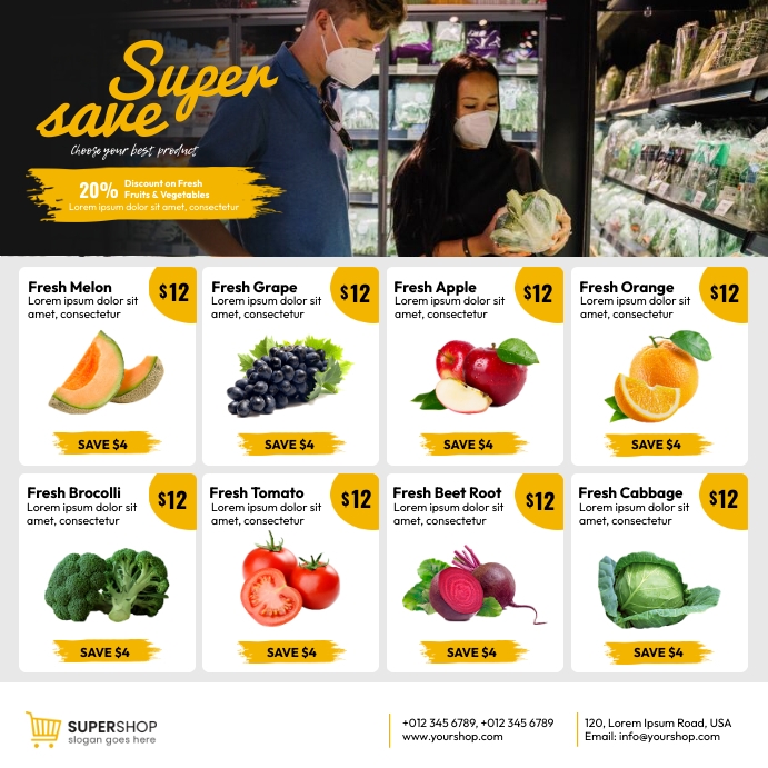 Deal. Add Copy of Grocery Sale Ads | PosterMyWall
