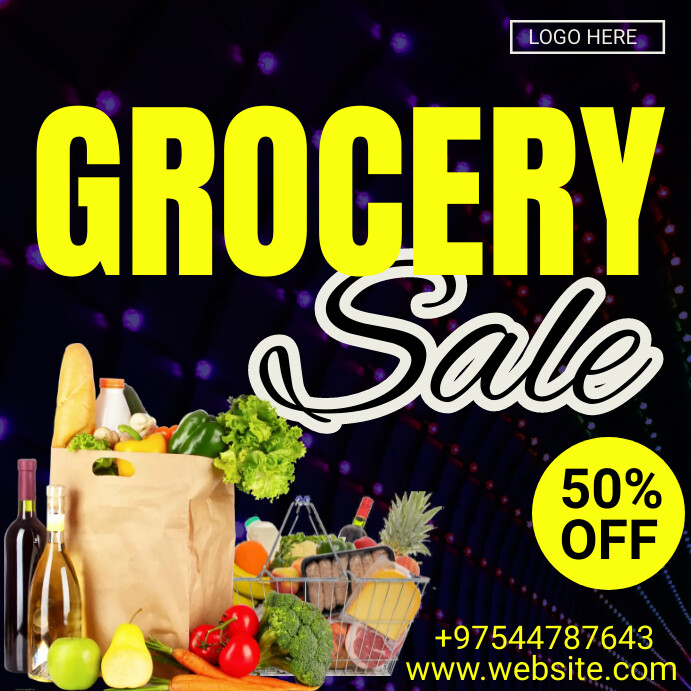 Deal. Add grocery sale ads template | PosterMyWall