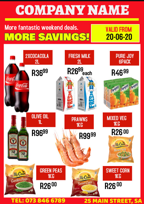 GROCERY STORE FLYER Template | PosterMyWall GROCERY STORE FLYER Template | PosterMyWall