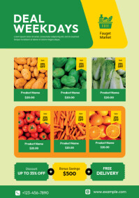 Grocery Store Flyer Template | PosterMyWall